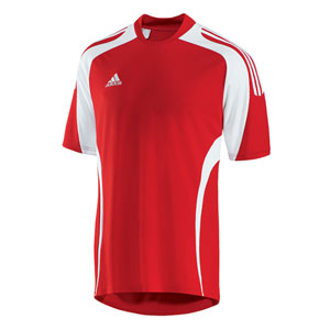 Red Adidas Soccer Jersey